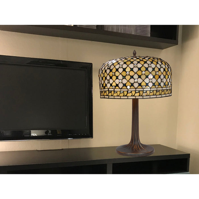 Lampă de masă Viro Queen Multicolor Zinc 60 W 45 x 68 x 45 cm