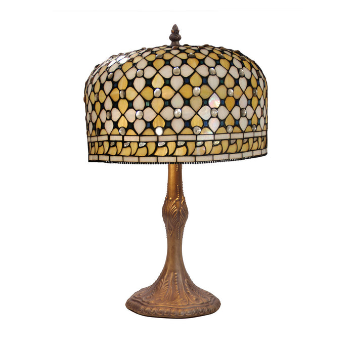 Lampă de masă Viro Queen Alb Zinc 60 W 30 x 50 x 30 cm