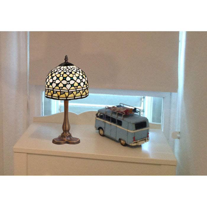 Lampă de masă Viro Queen Multicolor Zinc 60 W 20 x 37 x 20 cm