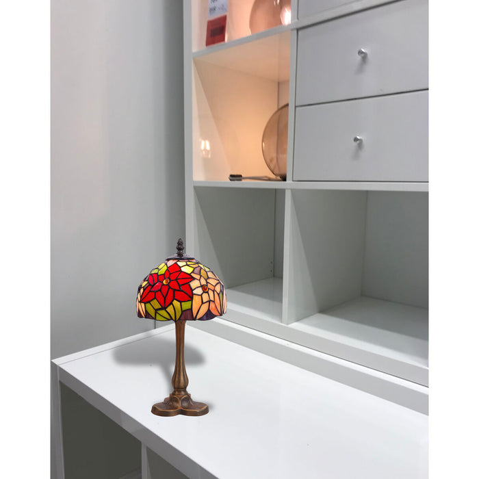 Lampă de masă Viro Güell Roșu Zinc 60 W 20 x 37 x 20 cm