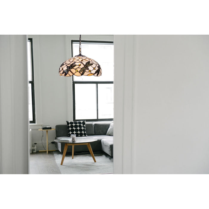 Lustră Viro Pedrera Alb Fier 60 W 45 x 130 x 45 cm