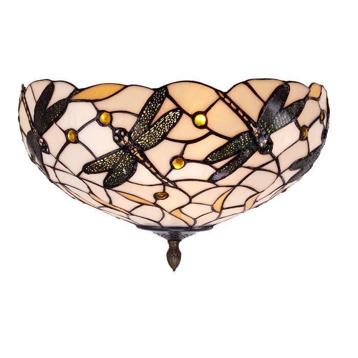 Lustră Viro Pedrera Alb Fier 60 W 45 x 30 x 45 cm