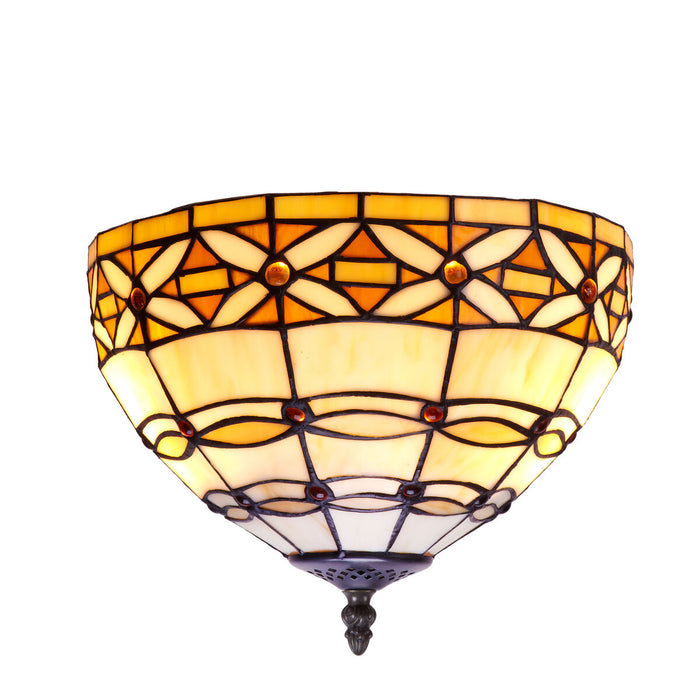 Lustră Viro Marfíl Fildeș Fier 60 W 40 x 25 x 40 cm