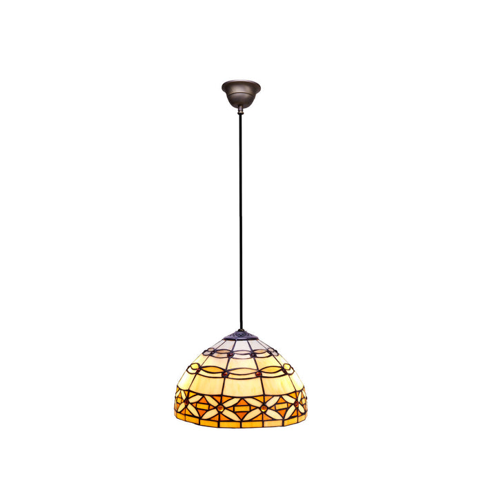Lustră Viro Marfíl Fildeș Fier 60 W 30 x 125 x 30 cm