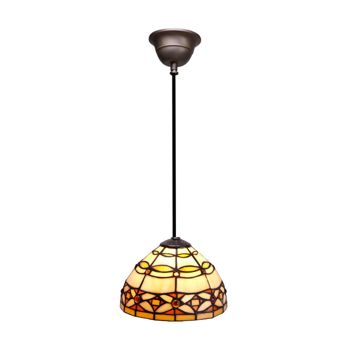 Lustră Viro Marfíl Fildeș Fier 60 W 20 x 125 x 20 cm