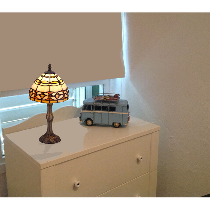 Lampă de masă Viro Marfíl Fildeș Zinc 60 W 20 x 37 x 20 cm