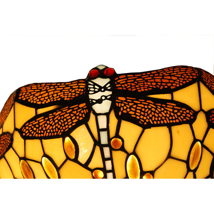 Lustră Viro Belle Amber Chihlimbar Fier 60 W 40 x 25 x 40 cm