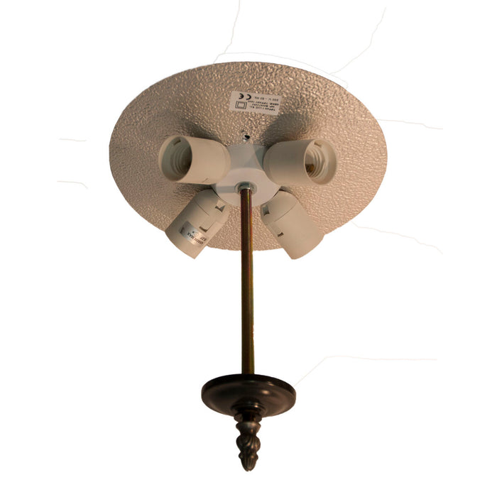 Lustră Viro Belle Amber Chihlimbar Fier 60 W 40 x 25 x 40 cm