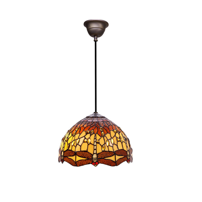 Lustră Viro Belle Amber Chihlimbar Fier 60 W 30 x 125 x 30 cm