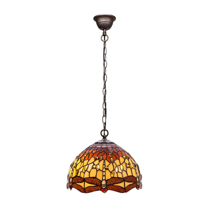 Lustră Viro Belle Amber Chihlimbar Fier 60 W 30 x 125 x 30 cm