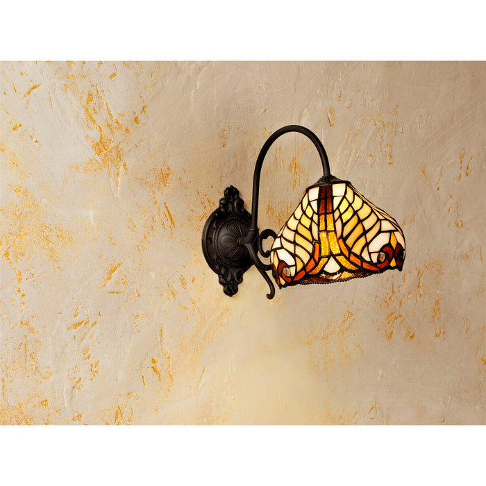 Lampă de perete Viro Dalí Chihlimbar Alamă 60 W 20 x 26 x 33 cm
