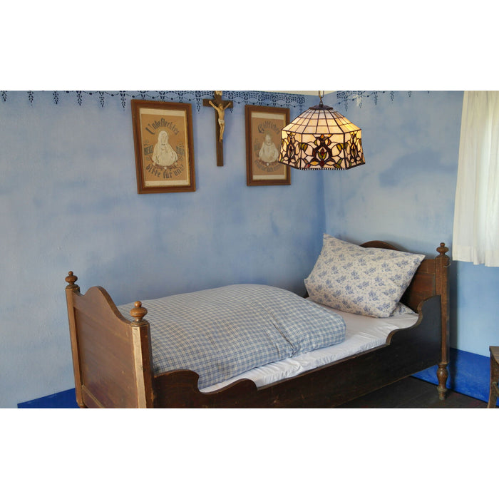 Lustră Viro Hexa Fildeș Fier 60 W 30 x 125 x 30 cm