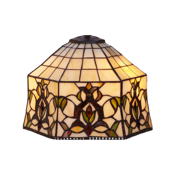 Lampă de masă Viro Hexa Fildeș Zinc 60 W 20 x 37 x 20 cm