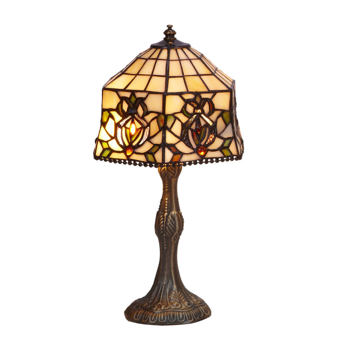 Lampă de masă Viro Hexa Fildeș Zinc 60 W 20 x 37 x 20 cm