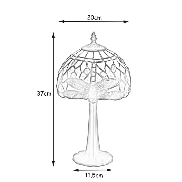 Lampă de masă Viro New York Multicolor Zinc 60 W 20 x 37 x 20 cm