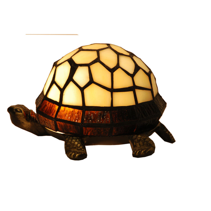 Lampă de masă Viro Iluminación Bej Zinc 60 W 14 x 12 x 21 cm Broască țestoasă