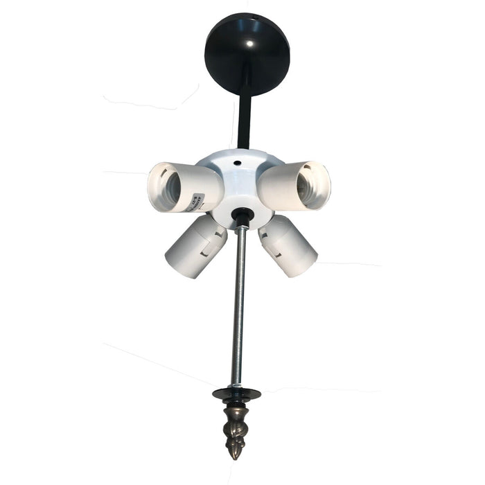 Lustră Viro Diamond Chihlimbar Fier 60 W 40 x 50 x 40 cm