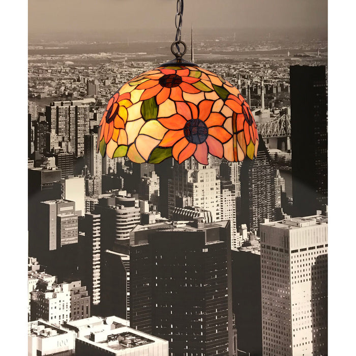 Lustră Viro Diamond Chihlimbar Fier 60 W 30 x 125 x 30 cm