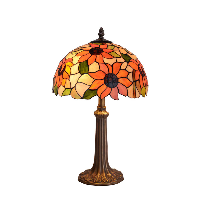 Lampă de masă Viro Diamond Multicolor Zinc 30 x 50 x 30 cm Květiny