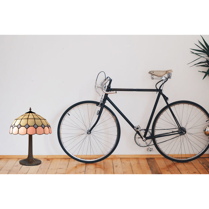 Lampă de masă Viro Pink Roz Zinc 60 W 40 x 62 x 40 cm