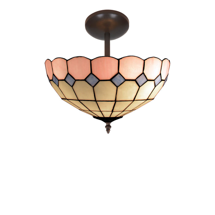 Lustră Viro Pink Roz Fier 60 W 30 x 45 x 30 cm