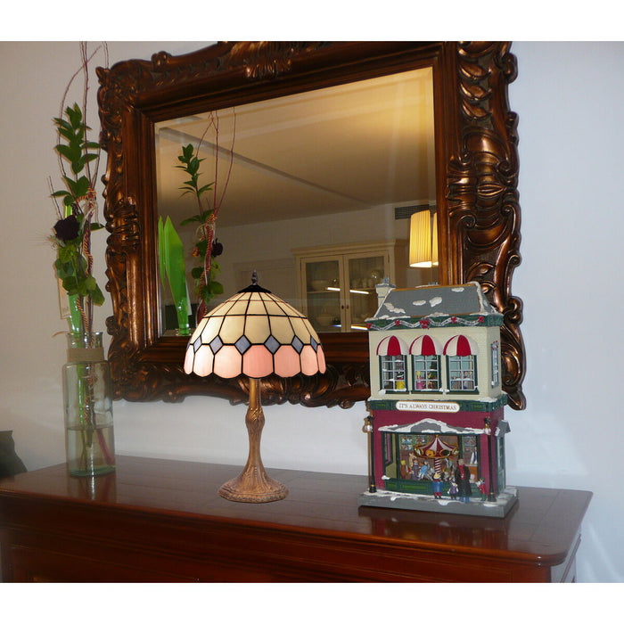Lampă de masă Viro Pink Roz Zinc 60 W 30 x 50 x 30 cm