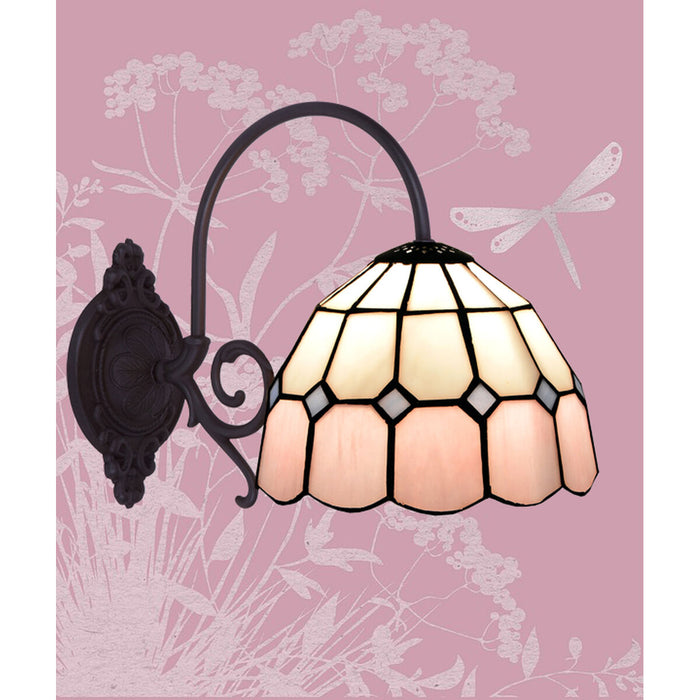Lampă de perete Viro Pink Roz Alamă 60 W 20 x 26 x 33 cm