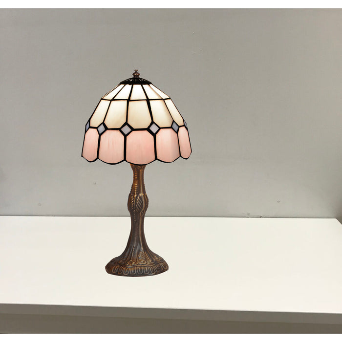 Lampă de masă Viro Pink Roz Zinc 60 W 20 x 37 x 20 cm