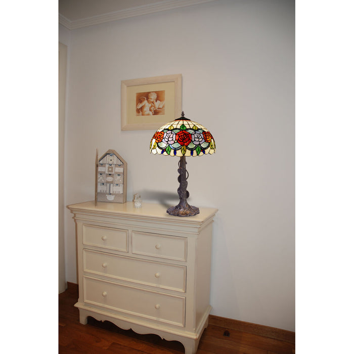 Lampă de masă Viro Rosy Multicolor Zinc 60 W 40 x 60 x 40 cm