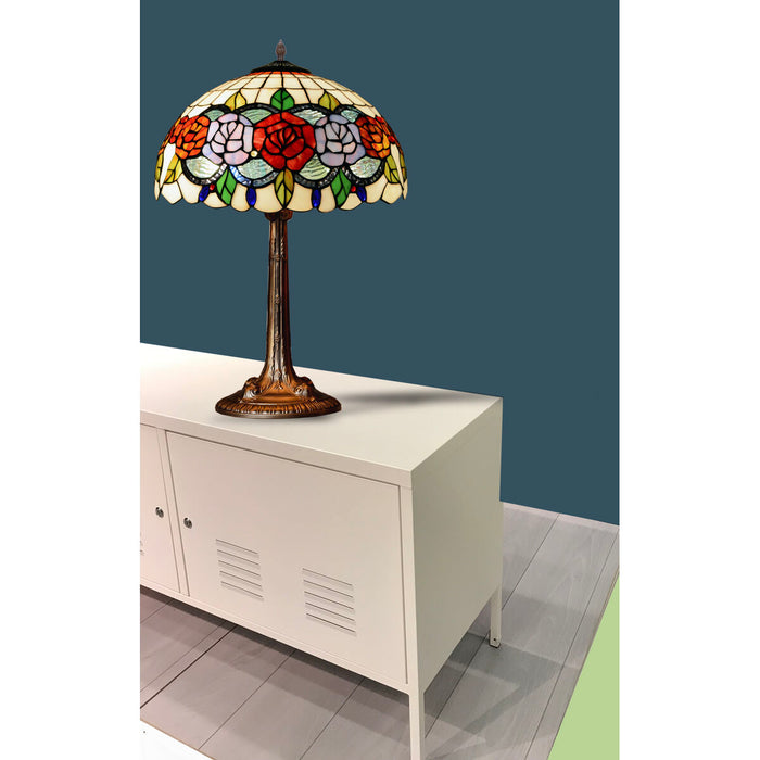 Lampă de masă Viro Rosy Multicolor Zinc 60 W 40 x 60 x 40 cm
