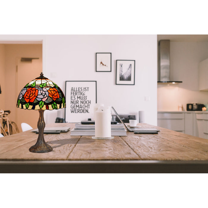 Lampă de masă Viro Rosy Multicolor Zinc 60 W 20 x 37 x 20 cm