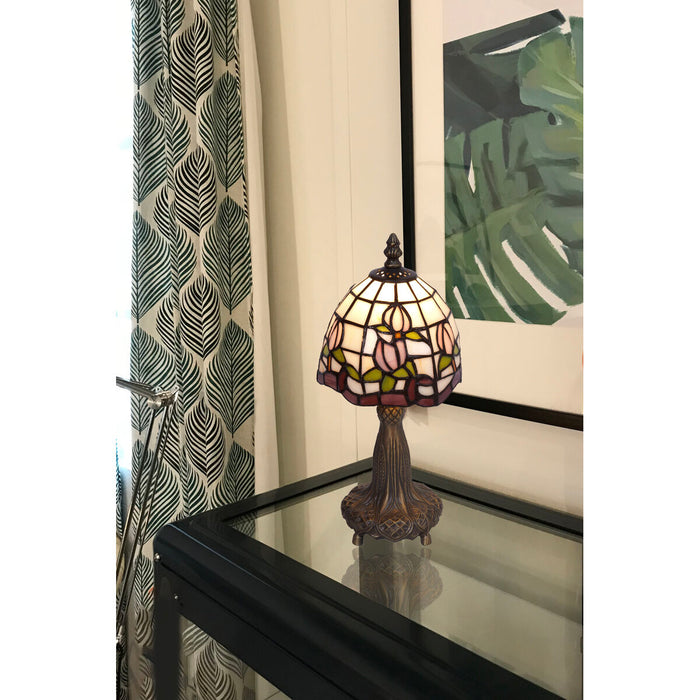 Lampă de masă Viro Iluminación Maro Zinc 60 W 15 x 28 x 15 cm