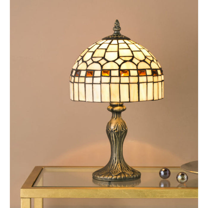 Lampă de masă Viro TABLE LAMP Bej Zinc 60 W 20 x 37 x 20 cm