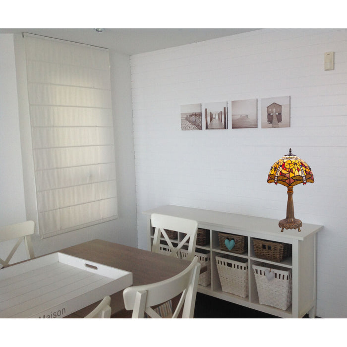 Lampă de masă Viro Compact Galben Zinc 60 W 30 x 50 x 30 cm