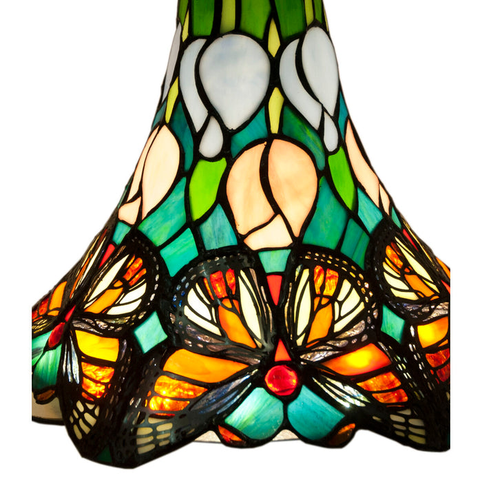 Abajur Viro Butterfly Multicolor Ø 25 cm 25 x 21 x 25 cm