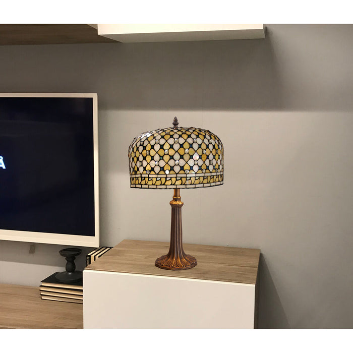 Lampă de masă Viro Queen Multicolor Zinc 60 W 30 x 54 x 30 cm
