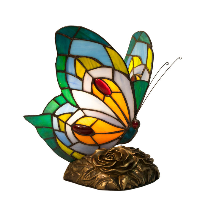 Lampă de masă Viro Mariposa Multicolor Zinc 60 W 23 x 28 x 23 cm Fluture