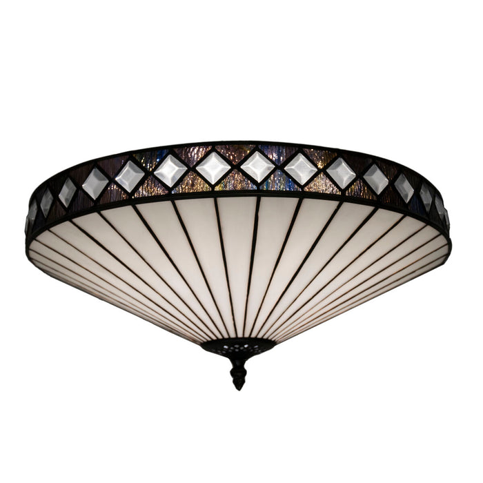 Lustră Viro Ilumina Alb Fier 60 W 45 x 25 x 45 cm