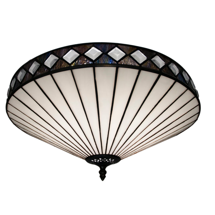 Lustră Viro Ilumina Alb Fier 60 W 45 x 25 x 45 cm