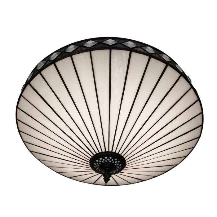 Lustră Viro Ilumina Alb Fier 60 W 45 x 25 x 45 cm