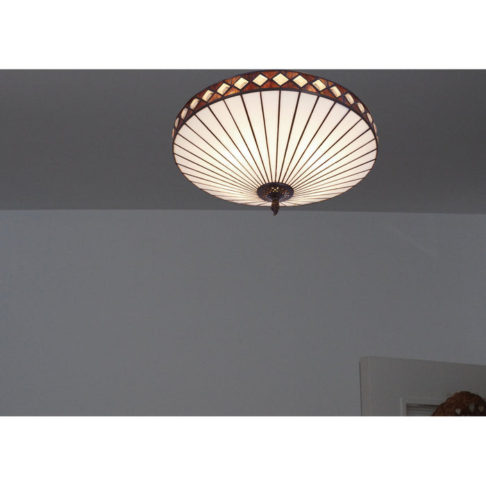 Lustră Viro Ilumina Alb Fier 60 W 30 x 20 x 30 cm