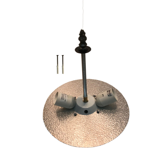 Lustră Viro Ilumina Alb Fier 60 W 30 x 20 x 30 cm