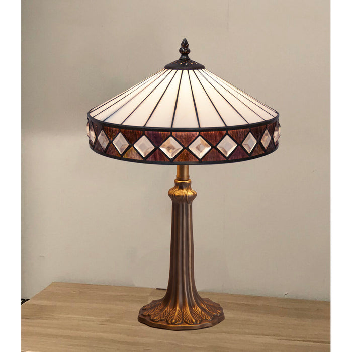 Lampă de masă Viro Ilumina Alb Zinc 60 W 30 x 50 x 30 cm