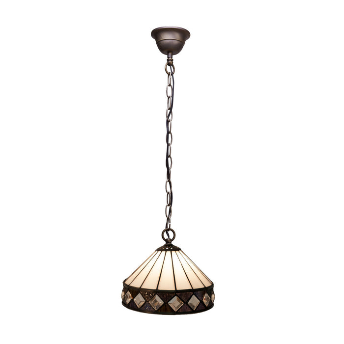 Lustră Viro Ilumina Alb Fier 60 W 20 x 120 x 20 cm