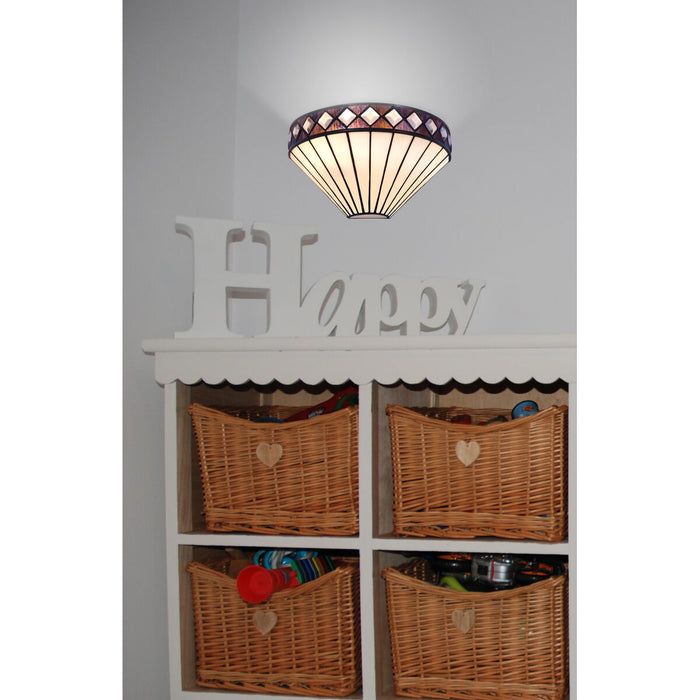 Lampă de perete Viro Ilumina Alb Fier 60 W 30 x 22 x 14 cm