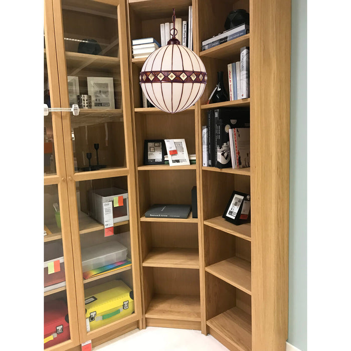 Lustră Viro Ilumina Alb Fier 60 W 30 x 140 x 30 cm