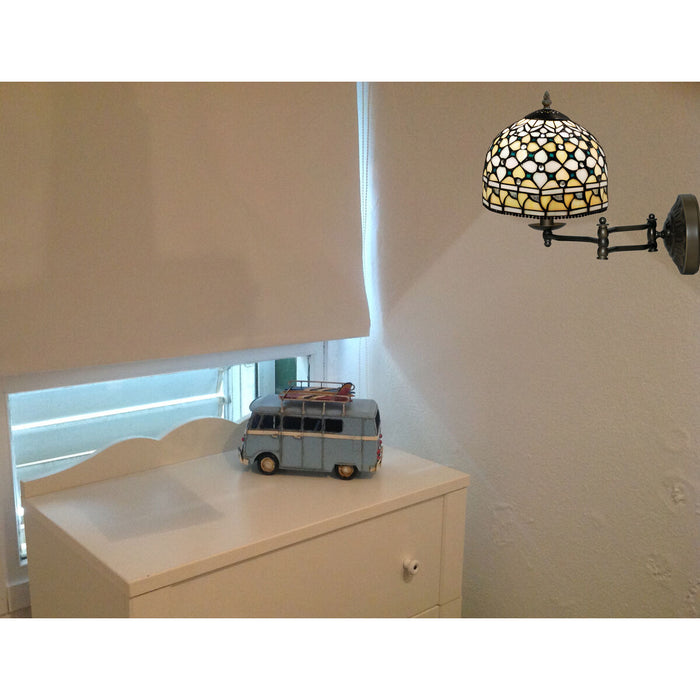 Lampă de perete Viro Queen Alb Fier 60 W 25 x 34 x 30 cm