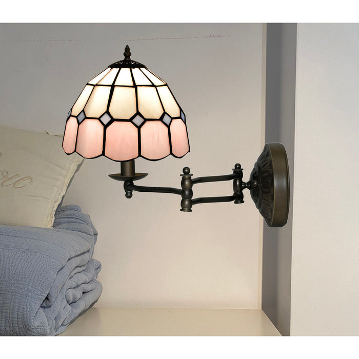 Lampă de perete Viro Roz Fier 60 W 20 x 32 x 28 cm