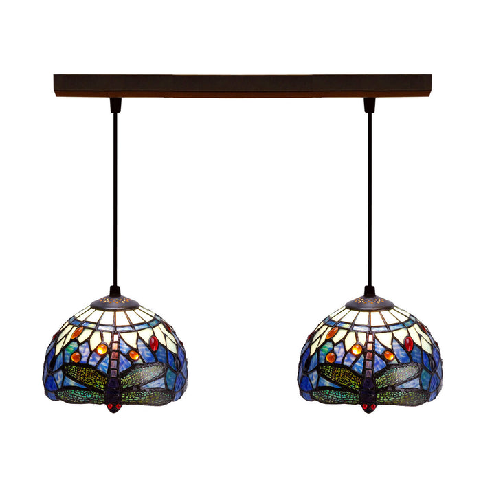 Lustră Viro Albastru Fier 60 W 50 x 20 x 20 cm