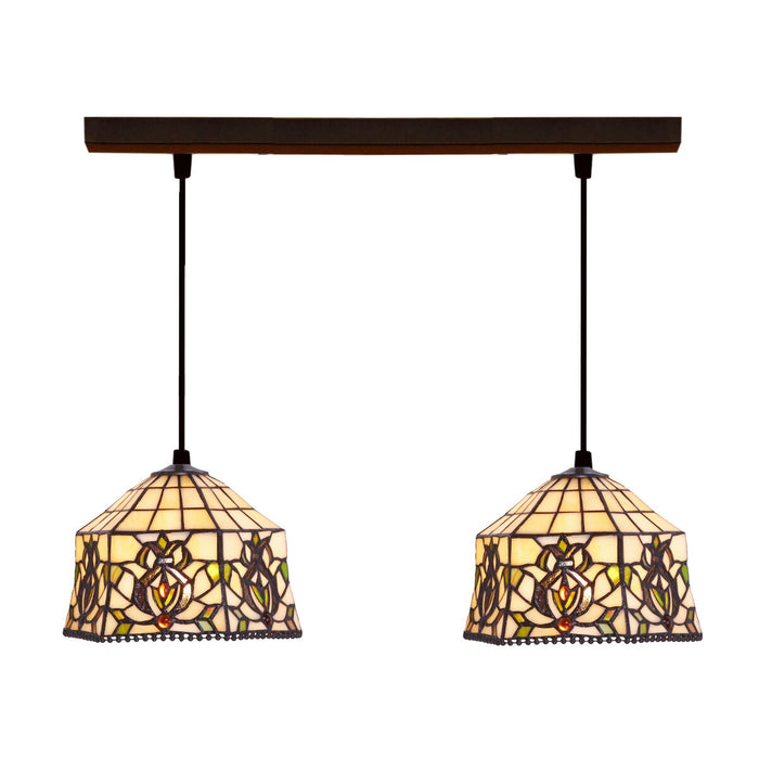 Lustră Viro Multicolor Fier 60 W 50 x 20 x 20 cm